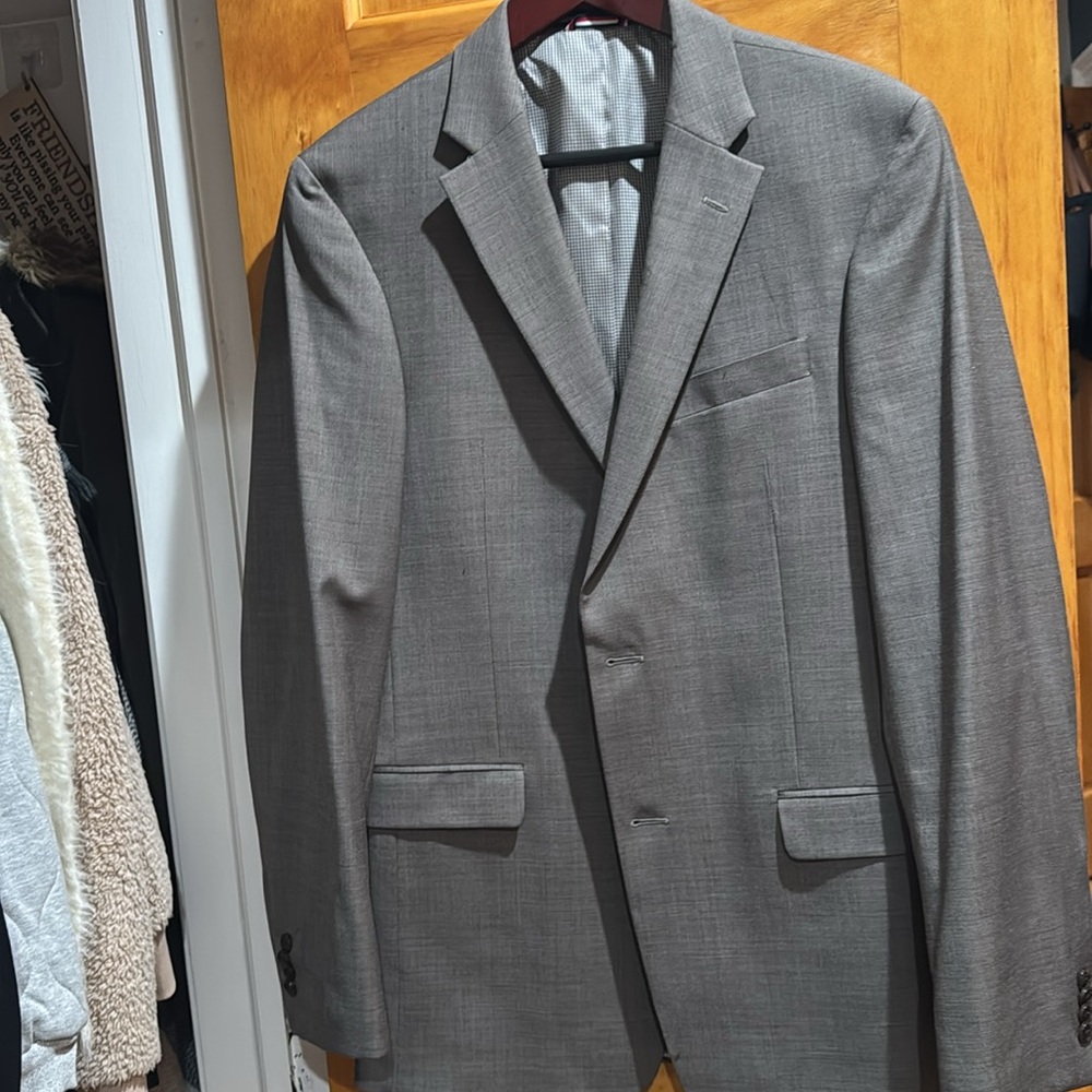 Tommy Hilfiger Mens Suit Regular Classic Fit